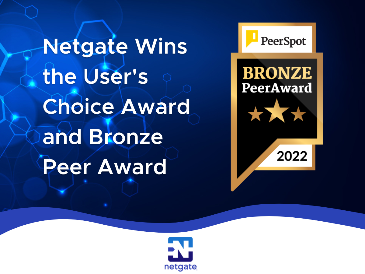 Netgate Wins the PeerSpot User’s Choice Award for Firewalls