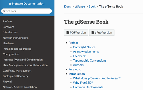 The pfSense Book is now available to everyone