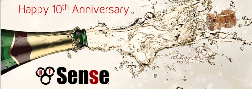 Happy 10th Anniversary to pfSense® Open Source Software