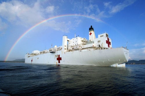 USNS Mercy Steps Up Its Network for COVID-19 Support