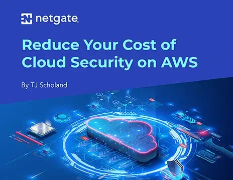 Front page preview of Reduce Your Cost of Cloud Security on AWS Whitepaper