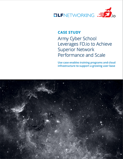 LFN FDio Case Study Army Cyber School