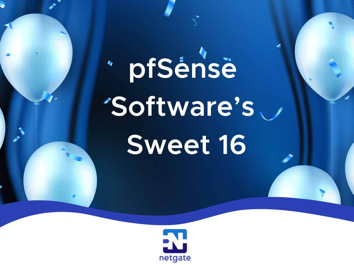 pfSense Software's Sweet 16